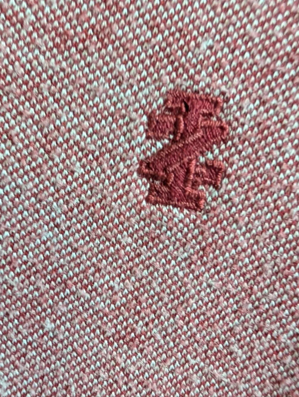 Izod Men's Heathered Rose Quarter-Zip Pullover Sweater